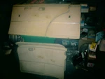Good Used Match Set 4 Genuine Mercedes Door Panels Ivory Leather W108,109 300SEL. Fixed Price $199.98.