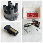 Datsun Hitachi Distributor Cap, Rotor & Contacts Nos Genuine, A10, A12, J16, L18. Fixed Price $56.86.