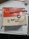 Nos Maroon Gm Ac Delco Remy D-316R Distributor Cap Cyl 800057 Copper Terminal. Fixed Price $29.95.