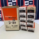 Nos Delco Remy D706 10 Boxes Of 2 Ea Starter Motor Brushes #1906917 Sup D700. Fixed Price $85.00.