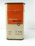 Delco-remy: Brake Light Switch, Pn: D-852 (1997913), Nos. Fixed Price $18.00.