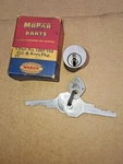 New Old Stock Ignition Lock Keys Packagfor 1935-55 Models Mopar Vintage 1297756. Fixed Price $55.70.