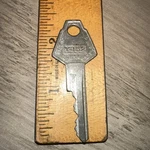 Antique Key: Curtis #Y-152 For Chrysler Auto. Fixed Price $12.50.