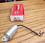 Nos Standard Ignition Condenser FD-77. Fixed Price $8.00.