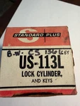 Ignition Lock Cylinder Standard US-113L. Fixed Price $19.99.