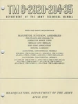 Historical Book For Magnetos, Ignition, American Bosch Types, Depot Maint. Fixed Price $12.00.