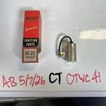 Niehoff FF-22 Ignition Condenser Fits Select Ford/mercury/dodge Vintage Nos. Fixed Price $5.40.
