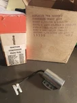 Condenser, Ignition, Ford 7RA 12300 Nos. Fixed Price $8.99.