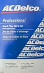 Ac Delco Oem Original 19297035 Spark Plug Wire Set 9748UU LS3 LS7 LS9 Chevy Gmc. Fixed Price $39.99.