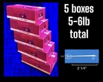 Boxes 8 Bright Duplex Nails Double Head 2 1/4 (1LB Plus Per Box)total 5/6LB. Fixed Price $18.99.