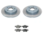 Durago Rear Rotors Hella Low-met Disc Brake Pads Kit Ford Focus Se L3 15-18. Fixed Price $111.95.