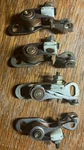 4-VINTAGE Ford Motorcraft & Autolite V8 6 Cyl POINTS-DP-3/C9AZ-12171-B. Fixed Price $50.00.