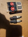 Nos Ac C44N Spark Plugs (2). Fixed Price $13.00.