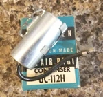 Condenser UC-112H Tungsten Ignition Chevrolet Chevelle Corvair Pontiac Rambler 6. Fixed Price $10.69.