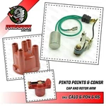 Replacement Points And Condenser Set With Rotor Arm Distributor Cap Bosch JFU4. Fixed Price $25.45.