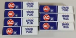 Nos Lot Of 7 Spark Plugs Vintage Ac Gm R46TS 5613326 Made Usa. Fixed Price $38.66.