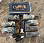 1920 / 30 Champion 7 Spark Plugs 18 Mm. Vintage Ford Hot Rod. 4 New. Used. Fixed Price $140.00.