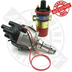 Mgb Electronic Accuspark Distributor And Red Sports Ignition Coil 62-74. Fixed Price $114.11.