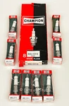 Champion Spark RBL15Y4, 8 Plugs, New Old Stock In Box.. Fixed Price $12.50.