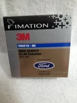 Imation 3M Formatted Ibm Ford 10 Ds Diskettes 3.5 High Density Sealed. Fixed Price $29.99.