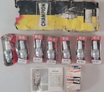 Vintage Original Champion F9Y Spark Plugs 7 Count Nos 6 1 Unboxed. Fixed Price $20.00.