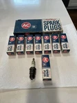 Nos Ac 83TS Green Ring Spark Plugs Gm 5613064 Oem. Fixed Price $20.00.