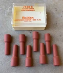 Nos Belden Spark Plug Boots - 7558 Straight Box Of Red Silicone Covers. Fixed Price $19.95.