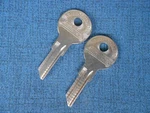 2 Genuine Briggs & Stratton GRV14 Nos Key Blanks Harley Hudson Jeep Packard Nash. Fixed Price $19.77.
