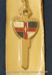 Color Crest 24KT Gold Lincoln Knight Coat Of Arms Blank +hang Tag +key Chain. Fixed Price $79.00.