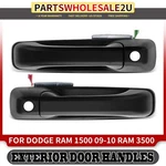 2X Front Upgraded Metal Exterior Door Handle W/ Keyhole For Dodge Ram 1500 2500. Fixed Price $68.58.