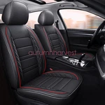 Car Seat Front & Rear Covers Cushion Pad Faux Leather For Fiat 500X 2016-2023. Fixed Price $71.19.