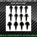 1961-1980 Oldsmobile Cutlass Upper & Lower Door Hinge Body Bolts Set Gm Nos Oem. Fixed Price $14.36.
