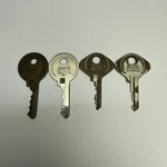 Hurd Lot Keys Vintage Ford Mercury - Of 4. Fixed Price $14.99.