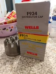 Nos Wells Distributor Cap Part New Old Stock. Fixed Price $10.00.