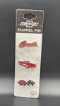 Chevrolet Gm Chevy Corvette 3 Epoxy Enamel Lapel Button Set New. Fixed Price $8.99.