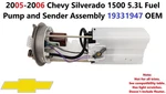 2006-2007 Chevy & Gmc 5.3L V8 Fuel Pump Module Assembly Delphi FG0390. Fixed Price $65.00.