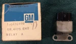 Nos Gm #6270698 Transmission Spark Delay Relay 1973-74 Corvette With 350 Speed. Fixed Price $75.00.