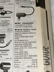 Condenser Kemparts W191. Fixed Price $12.89.