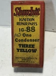 Shurhit Ignition Repair Parts One Condenser IG-88. Fixed Price $12.00.