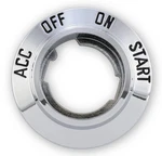 Scott Drake C6TZ-11584-A Chrome Ignition Bezel. Fixed Price $27.99.