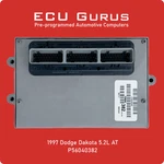 1997 Dodge Dakota 5.2L At Engine Computer P56040382 "vin Programmed" Ecm Pcm Ecu. Fixed Price $279.95.