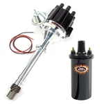 Pertronix Flame-thrower Distributor With Ignition Coil 45K Volt For Chevy Sb Bb. Fixed Price $464.72.