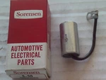 Sorensen Ignition Condenser Nors G-30.MADE In America. Fixed Price $6.99.