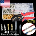 3.9MM Bullet Motorcycle Connector Terminal With Insulator SLEEVE/SN-48B Crimper. Fixed Price $17.06.