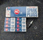 Nos Ac 45S / 5612371 Fire Ring Spark Plugs Chevy Ii Camaro Chevelle Corvette. Fixed Price $80.00.