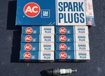 Nos Ac R44T Spark Plugs 1970-1974 Chevy Ii Corvette Nova Malibu 350 400 402 454. Fixed Price $49.99.
