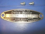 Distributor Tag, New. Gm 1112314, Date Code 4E06. 54 Corvette. Fixed Price $40.00.