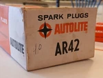 Vintage Autolite Sparkplugs AR42 10 Pack New Box Made Usa. Fixed Price $14.83.