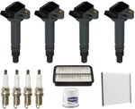 Ignition Coil Platinum Spark Plugs & Filters Fits Toyota Celica 1.8L 2000-2005. Fixed Price $130.00.