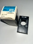 Nos Gm 73-74 Chevy Truck Aux Fuel Tank Selector Switch Bezel # 338615 454 Dual. Fixed Price $95.00.